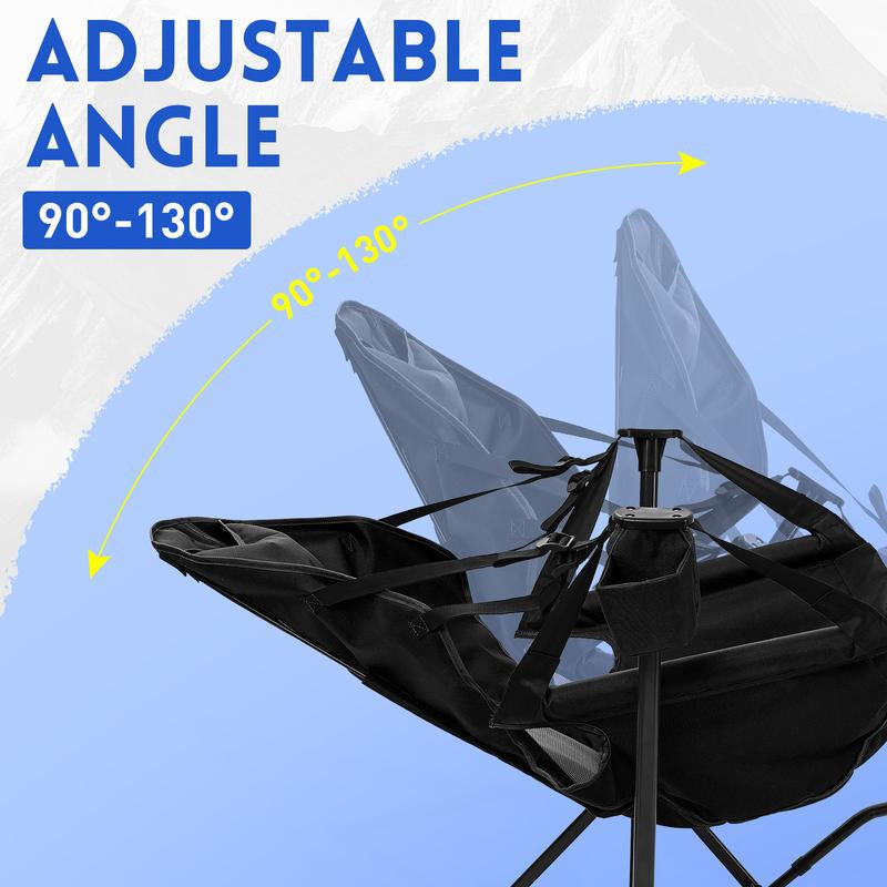 【Memorial Day】Gdy Hammock Hammock Camping Chair, Swing Chair with Pedal, Max 450 Lbs Capacity Hammock Life
