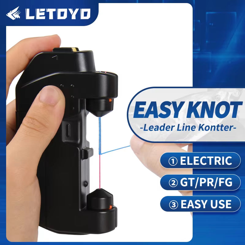 Knotter KNOT GT/PR/FG Knotting Machine Fishing Bobbin Winder Fishing Line Tools Fishing Supplies Fishing Accessories