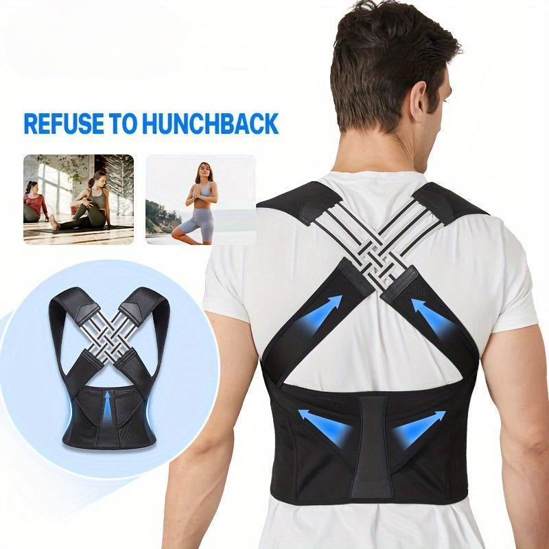 Posture Corrector Pro Back Stretcher Relieve Back Pain for Women & Men Sports & Outdoor Accessories Unisex