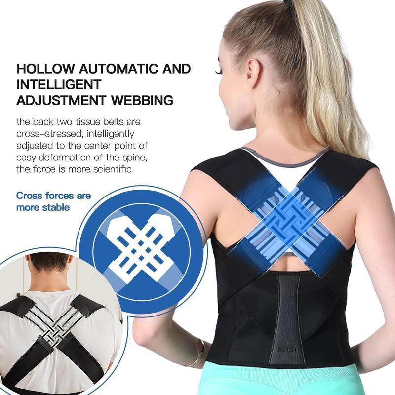 Posture Corrector Pro Back Stretcher Relieve Back Pain for Women & Men Sports & Outdoor Accessories Unisex