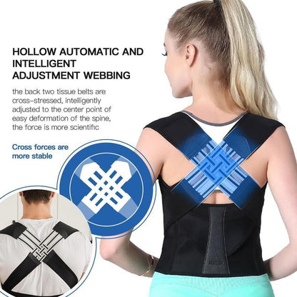 Posture Corrector Pro Back Stretcher Relieve Back Pain for Women & Men Sports & Outdoor Accessories Unisex